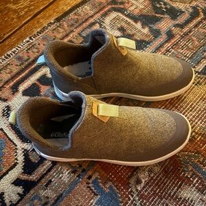 Brown Slip-On Sneakers